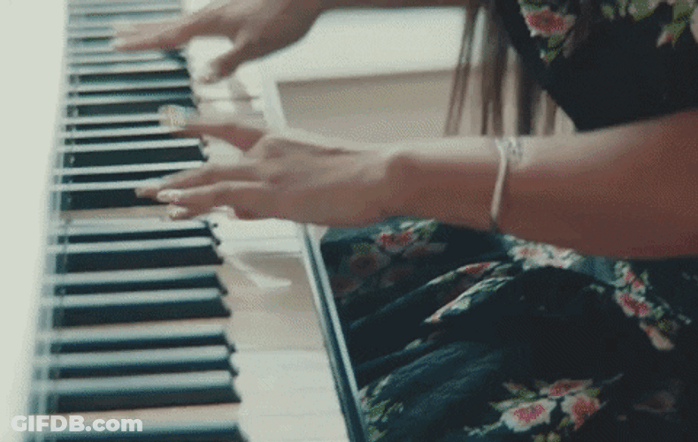 Chinatown Chloe Flower Piano Dance GIF