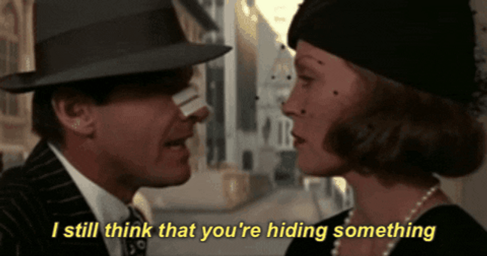 Chinatown Faye Dunaway Jack Nicholson GIF