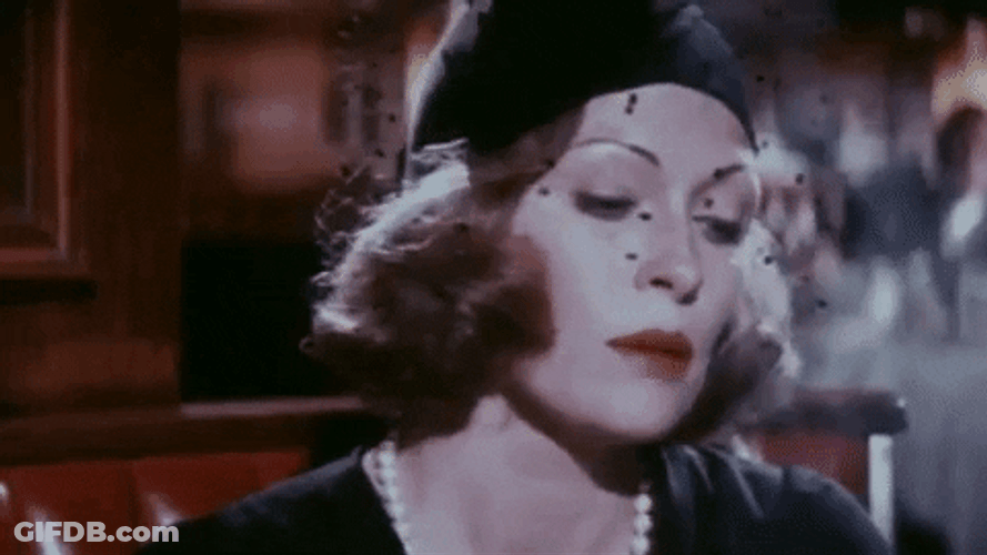 Chinatown Faye Dunaway Smoking GIF