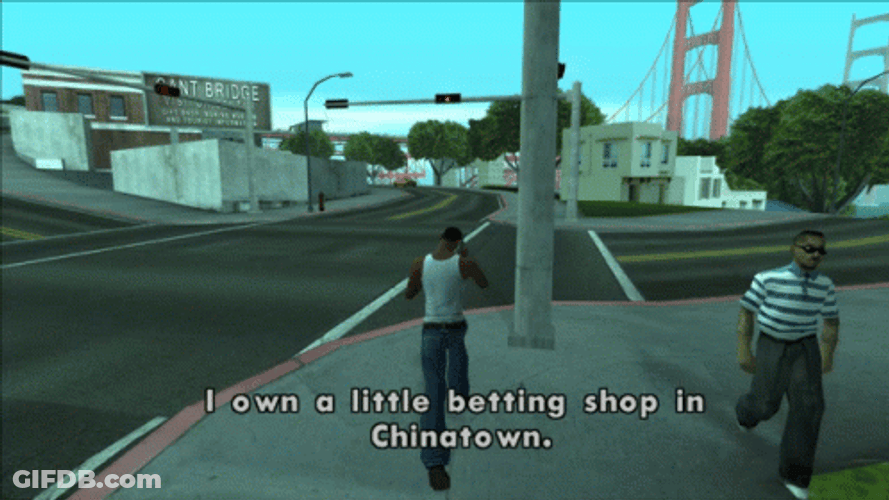 Chinatown GTA San Andreas Game GIF