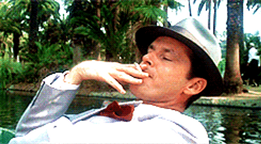 Chinatown Jack Nicholson Smoking GIF