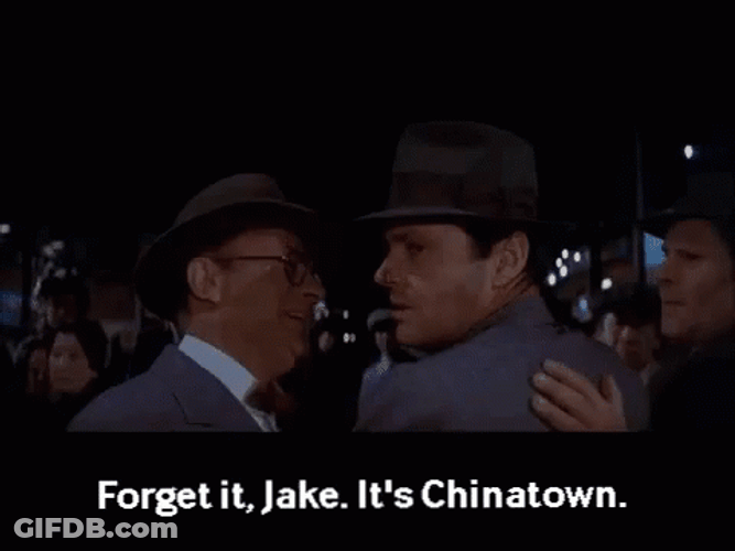 Chinatown Movie Walk Away GIF