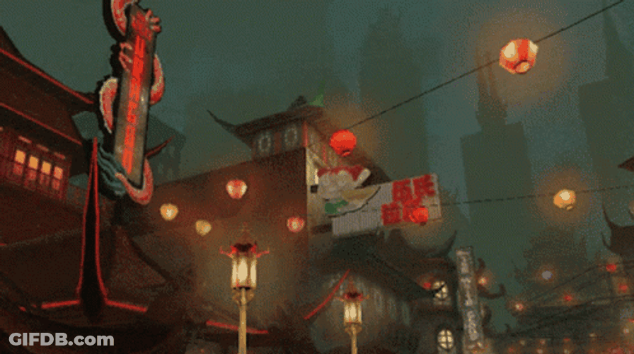 Chinatown Vampire Masquerade Bloodlines Game GIF