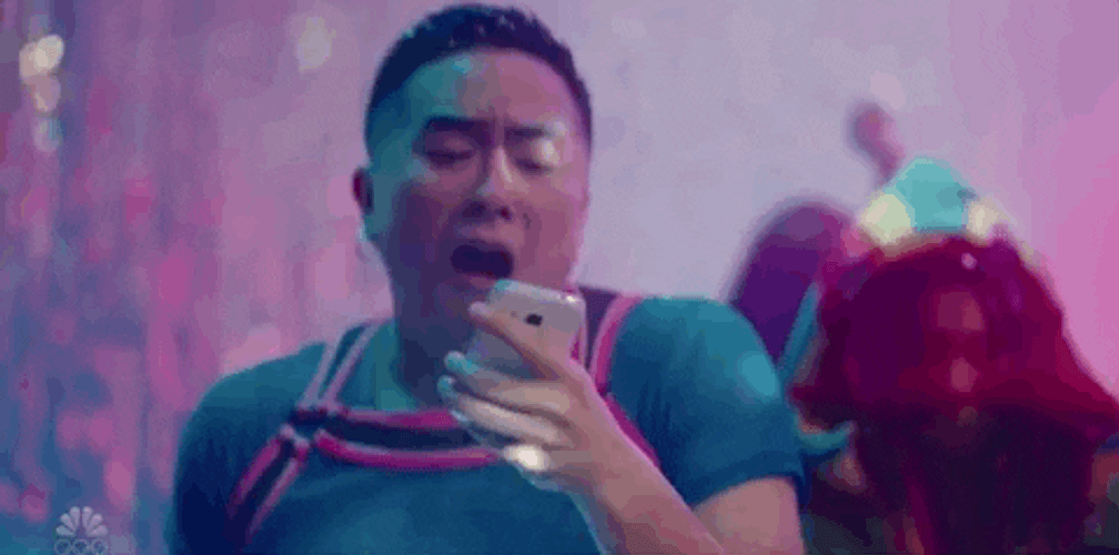 Chinese Guy Mental Breakdown Cry GIF