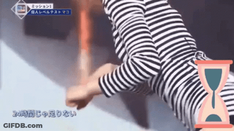 Chinese Idol Ticking Clock Dance GIF