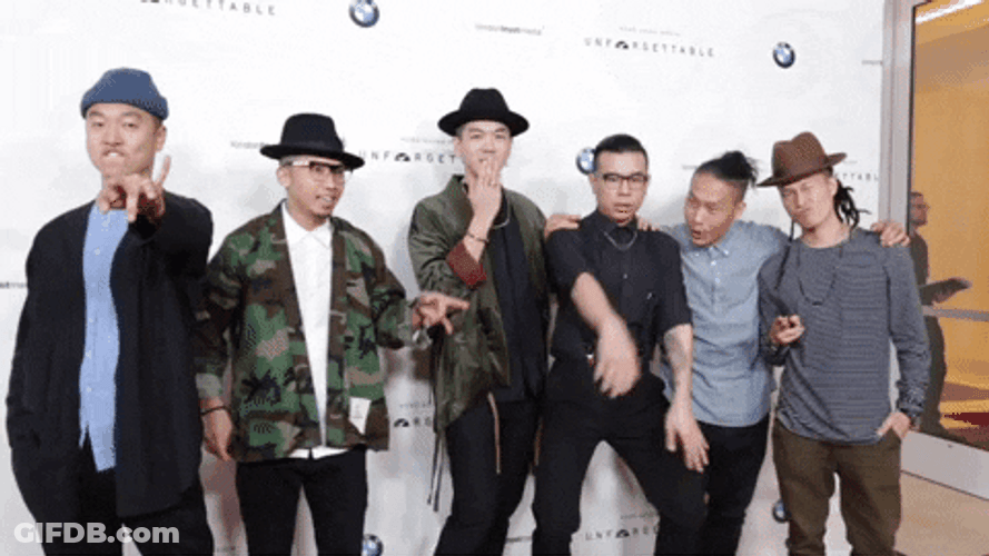 Chinese Men Spirit Fingers GIF