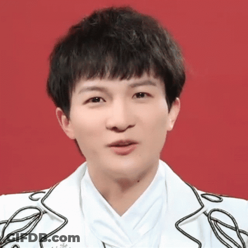 Chinese Zhou Shen Talking While Smiling GIF