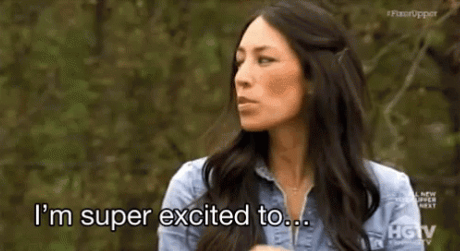 Chip Hugging Joanna Gaines GIF
