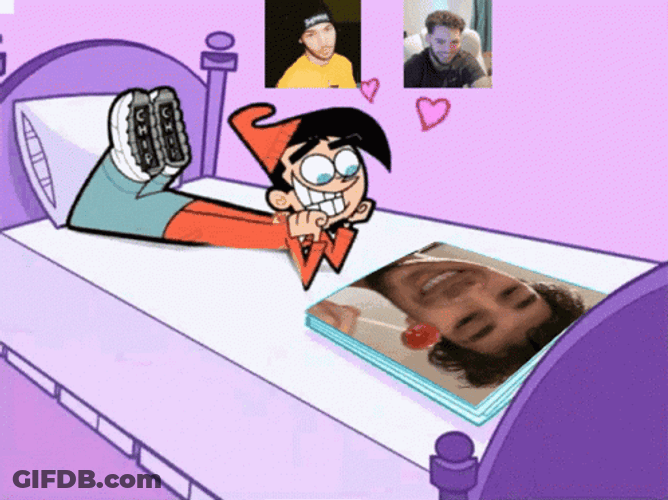 Chip Skylark Stares At Adin Ross Face Poster GIF