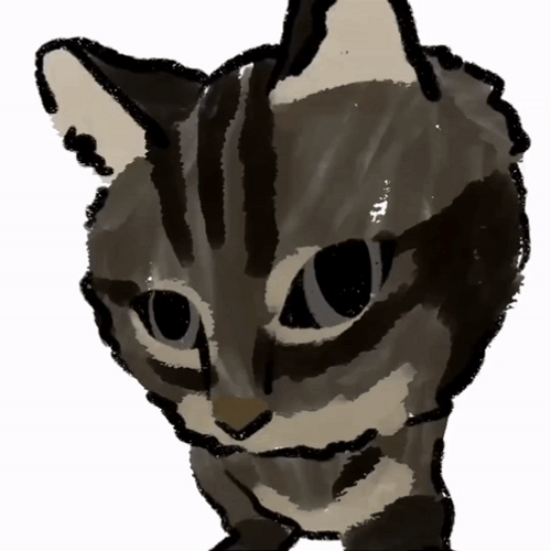 Chipi Chipi Chapa Chapa Cat Dancing Mobile Sketch GIF