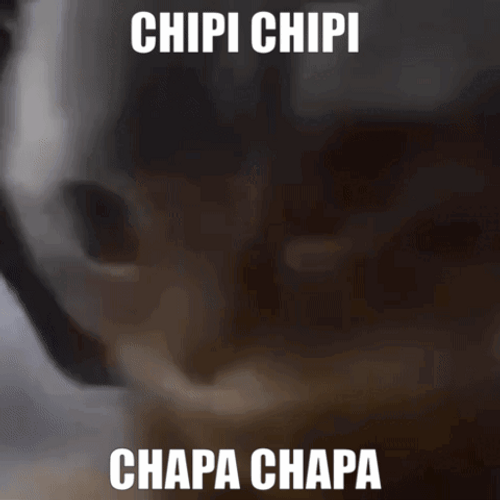Chipi Chipi Chapa Chapa Cat Head Movement GIF