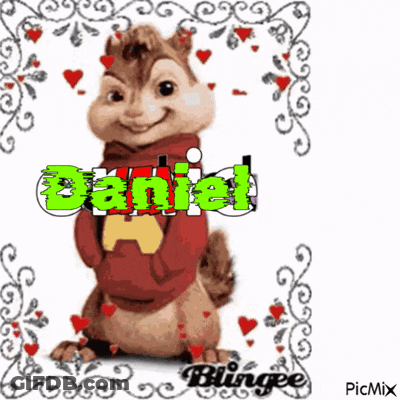 Chipmunk Daniel GIF