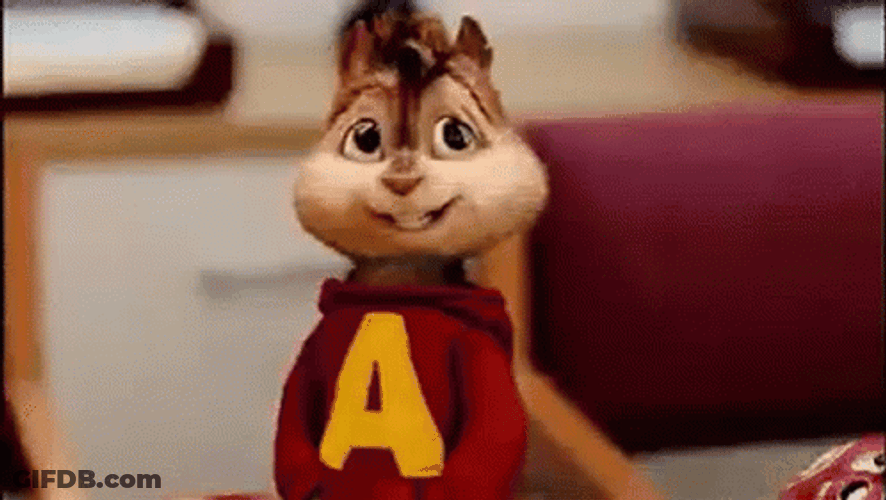 Chipmunks Alvin Being Puzzled GIF