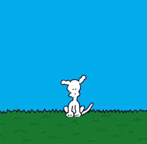 Chippy Animated Dog Sun And Moon GIF