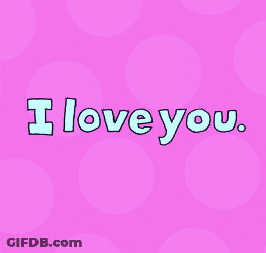 Chippy Dog Valentine Day I Love You Greeting GIF