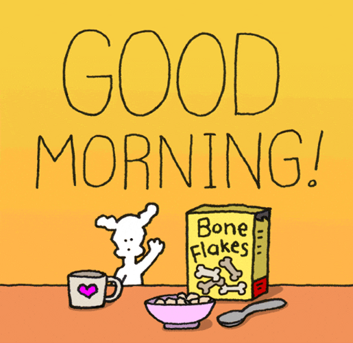 Chippy The Dog Beautiful Good Morning GIF