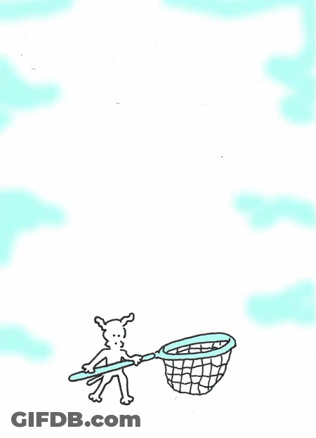 Chippy The Dog Catching Heart GIF