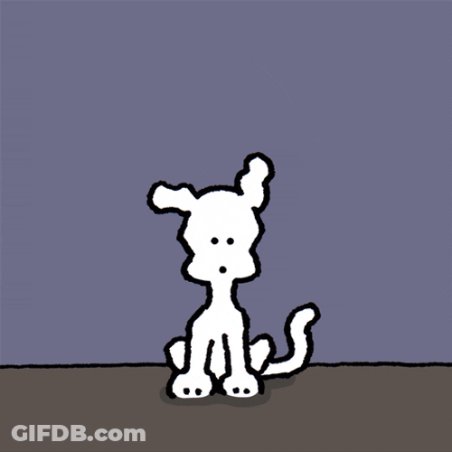 Chippy The Dog Combing Hair GIF