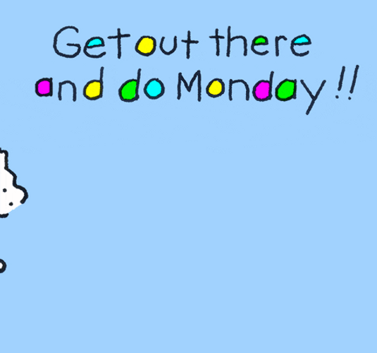 Chippy The Dog Monday Motivation GIF