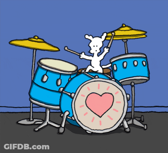 Chippy The Dog Rimshot GIF