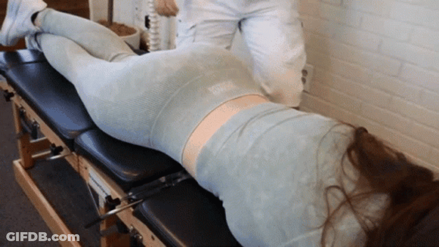 Chiropractic Massage Back Pain GIF