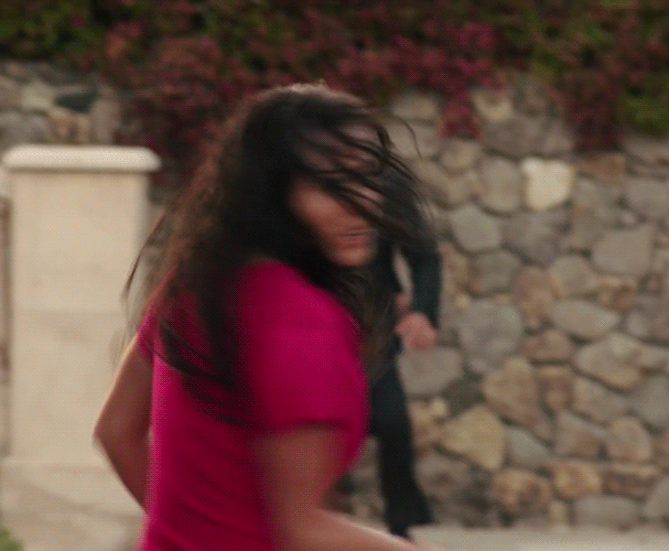 Chloe Bennet Running Away From Enemies GIF