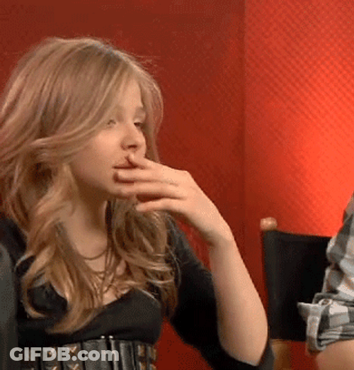 Chloe Grace Moretz Ba Dum Tss GIF