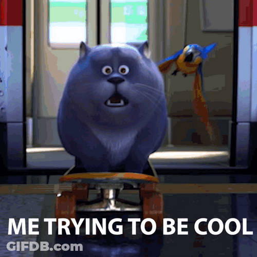 Chloe Trying To Be Cool GIF