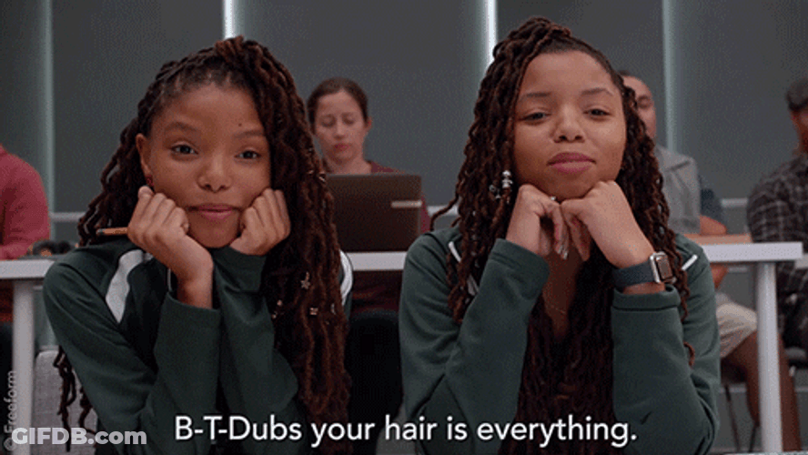 Chloe X Halle Students GIF
