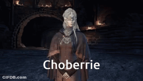 Choberrie In Dark Room GIF