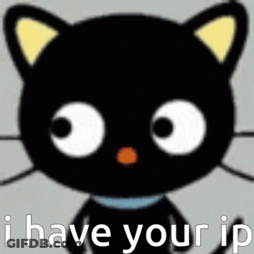 Chococat I Have Your Ip Pink Paws Nodding GIF