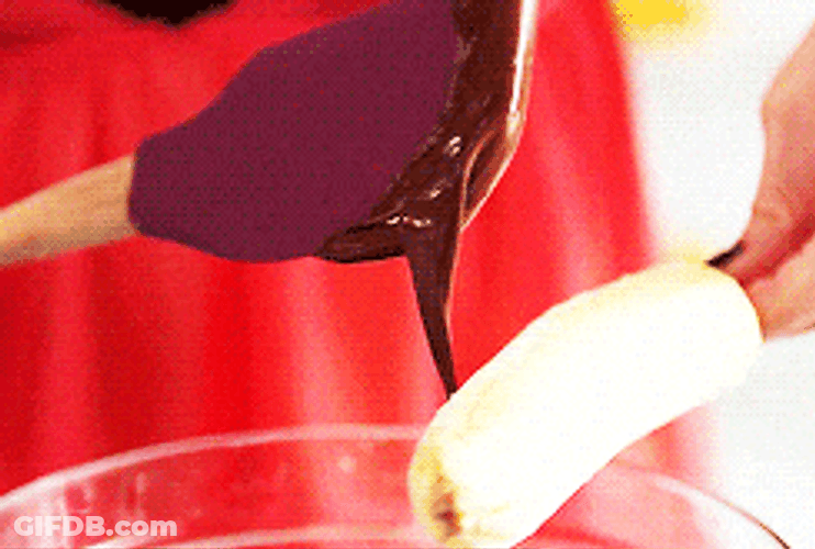Chocolate Banana Dessert Meme GIF