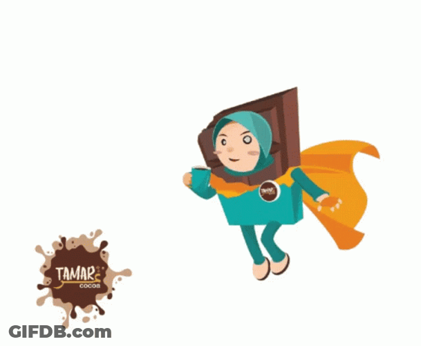 Chocolate Cartoon Enhance GIF