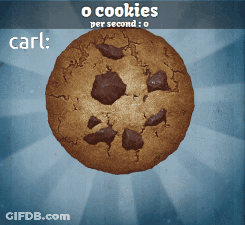 Chocolate Chip Cookie O Cookies Per Second GIF