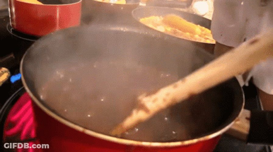 Chocolate Soup Stirring The Pot GIF