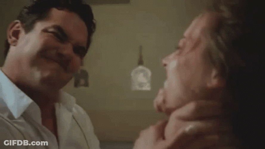 Choking Angry Dean Cain GIF