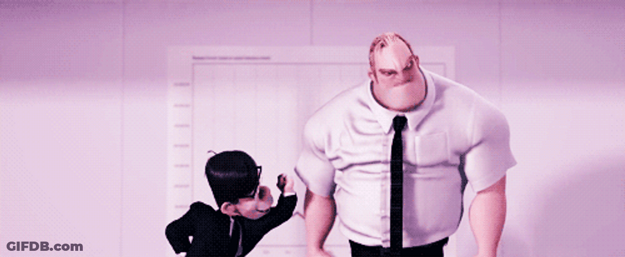 Choking Boss The Incredibles GIF