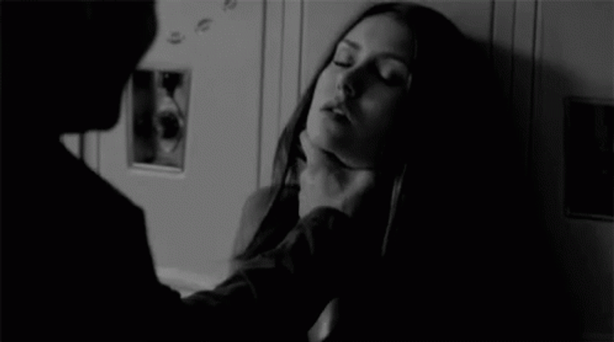 Choking Elena Vampire Diaries GIF