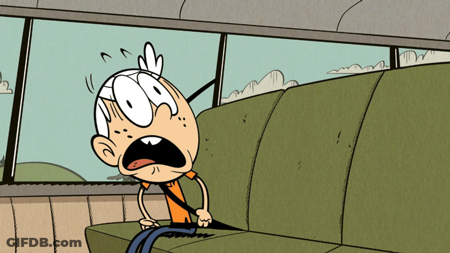 Choking Lincoln Loud House GIF