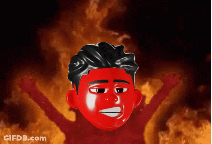 Cholo Boy Happy On Fire GIF