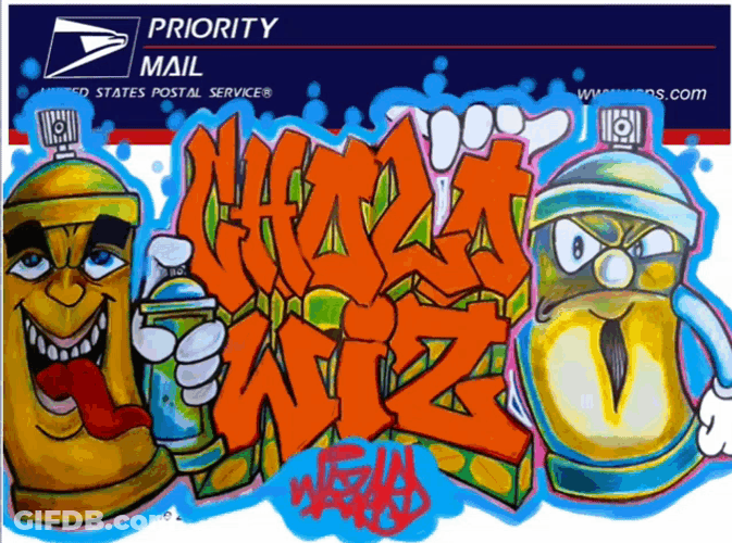 Cholowiz Graffiti Prorioty Mail Meme GIF