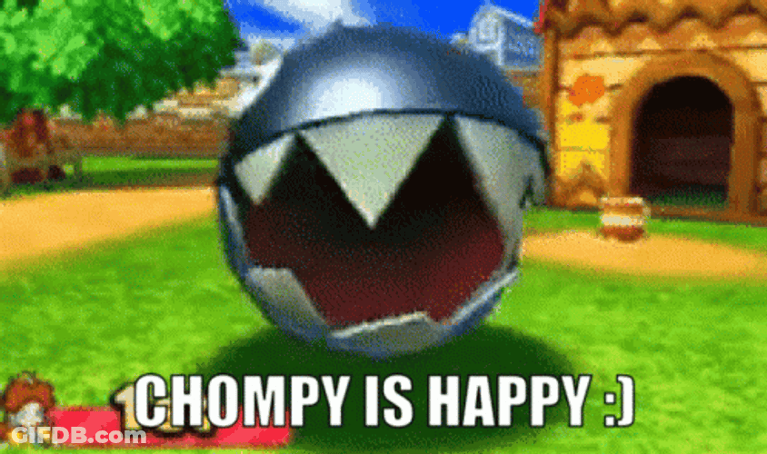 Chomp Chain Is Happy GIF
