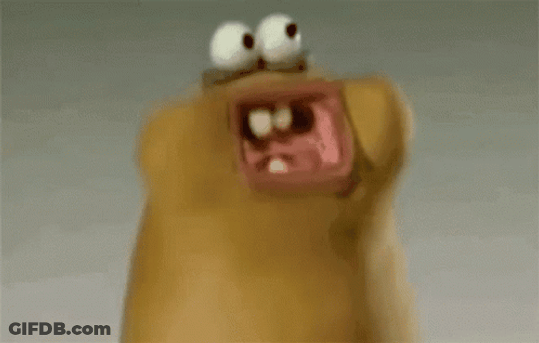 Chomp Chewing Purple And Brown GIF