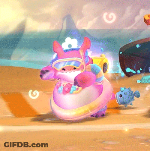 Choncc Clap With The Floaties GIF