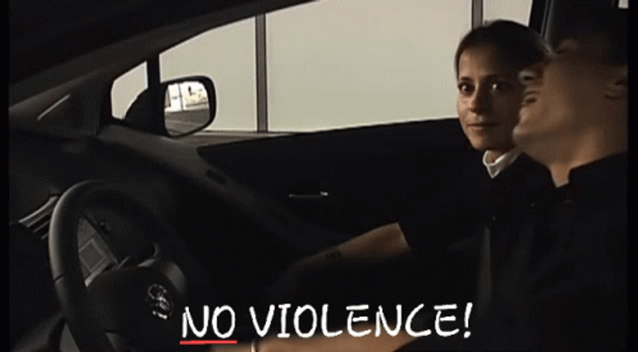 Choose Violence No Drive Thru GIF
