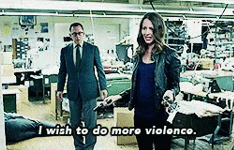 Choose Violence Person Of Interest GIF