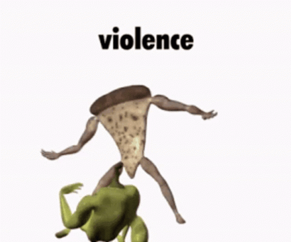 Choose Violence Pizza Pepper GIF