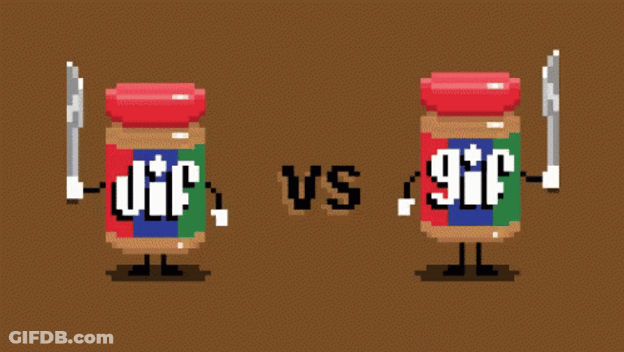 Choose Wisely Jiffy Or Giffy GIF