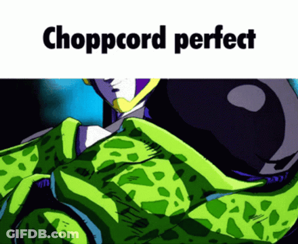 Choppcord Perfect Cell DBZ GIF