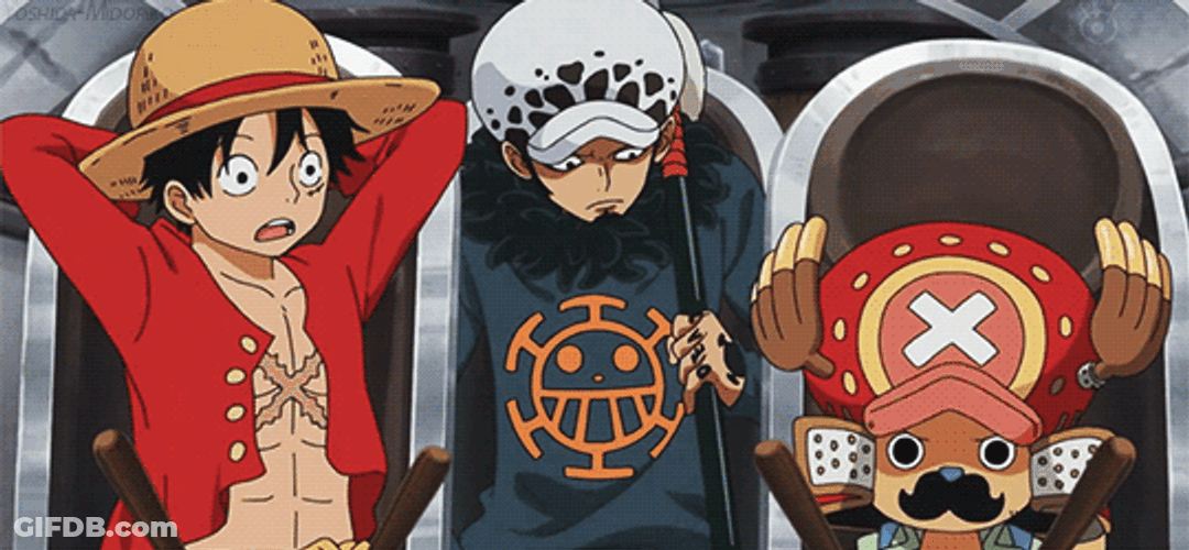 Chopper Getting Angry At Luffy GIF